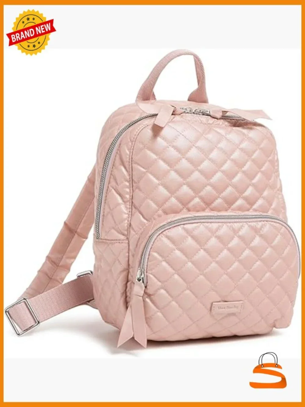 Mini Backpack Purse Daypack Recycled Cotton Machine Washable